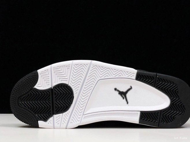 308497-032 Metallic Jordan 4 Gold-White Royalty Air Black 0714